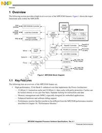 MPC8540CPX667JC Datasheet Page 2