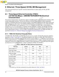 MPC8540CPX667JC Datasheet Page 22