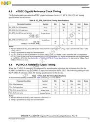 MPC8548VTAVHD Datasheet Page 17
