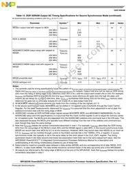 MPC8555VTAQF Datasheet Page 19