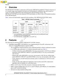 MPC862PCZQ80B Datasheet Page 2