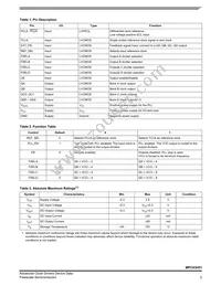 MPC93H51FA Datasheet Page 3