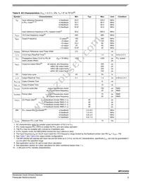 MPC93H52FA Datasheet Page 5