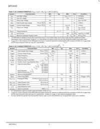 MPC9449AE Datasheet Page 4