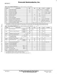 MPC961CFA Datasheet Page 4