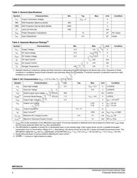 MPC9653AFA Datasheet Page 4