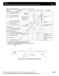 MPC9817ENR2 Datasheet Page 5
