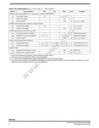 MPC9993FA Datasheet Page 4