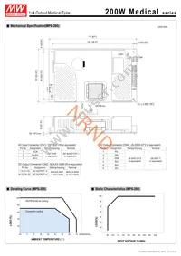 MPD-200B Datasheet Page 3