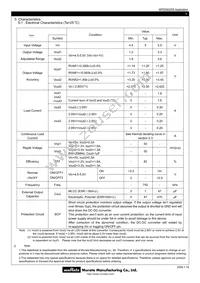 MPD5S025S Datasheet Page 4