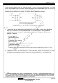 MPD5S025S Datasheet Page 12