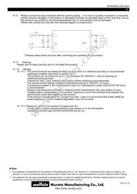 MPDRX004S Datasheet Page 15