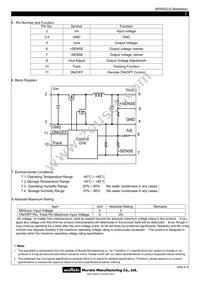 MPDRX021S Datasheet Page 2