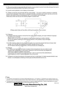 MPDRX104S Datasheet Page 15