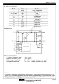 MPDRX313S Datasheet Page 2