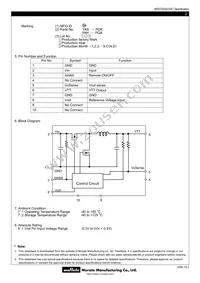 MPDTH03010YAH Datasheet Page 2