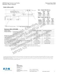 MPI2520R1-100-R Datasheet Page 7