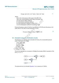 MPL115A1T2 Datasheet Page 8
