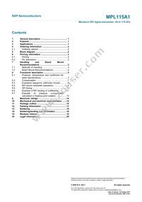 MPL115A1T2 Datasheet Page 23