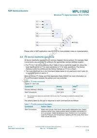 MPL115A2T2 Datasheet Page 9