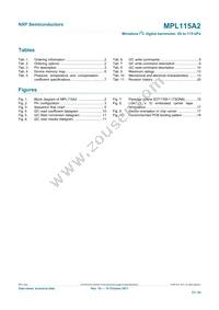 MPL115A2T2 Datasheet Page 23