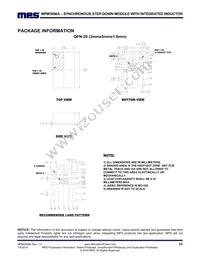 MPM3606AGQV-Z Datasheet Page 23