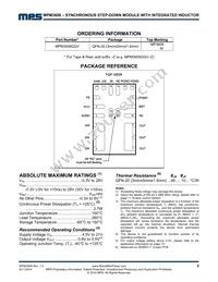 MPM3606GQV-P Datasheet Page 2