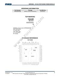 MPM3680GRE Datasheet Page 3