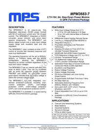 MPM3683GQN-7-Z Datasheet Cover