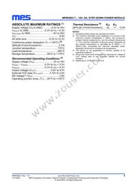 MPM3683GQN-7-Z Datasheet Page 5