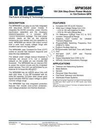 MPM3686GRU Datasheet Cover