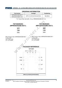 MPM3805AGQB-AEC1-Z Datasheet Page 2