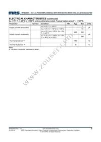 MPM3805AGQB-AEC1-Z Datasheet Page 5