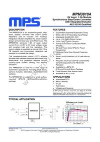 MPM3810AGQB-AEC1-Z Datasheet Cover