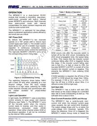 MPM38111GR-P Datasheet Page 11