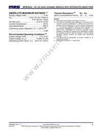 MPM38222GR-Z Datasheet Page 3