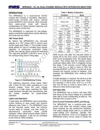 MPM38222GR-Z Datasheet Page 13