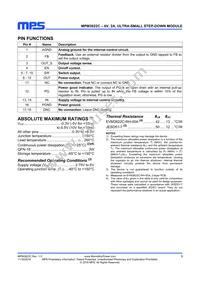 MPM3822CGRH-P Datasheet Page 3