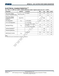 MPQ2314GJ-P Datasheet Page 5