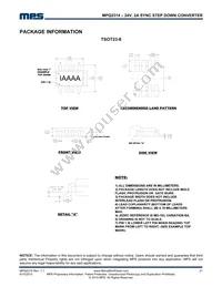 MPQ2314GJ-P Datasheet Page 21