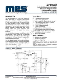 MPQ2483DQ-AEC1-LF-P Datasheet Cover