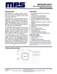 MPQ3386DR-AEC1-LF-P Datasheet Cover