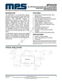 MPQ3426DL-AEC1-LF-P Datasheet Cover