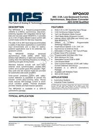 MPQ4430GLE-AEC1-P Datasheet Cover