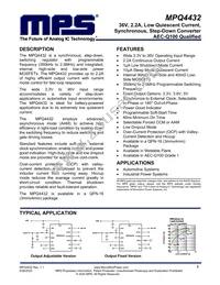 MPQ4432GLE-AEC1-P Datasheet Cover