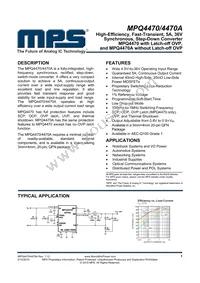 MPQ4470GL-AEC1-P Datasheet Cover