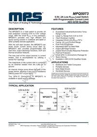 MPQ5073GG-AEC1-P Datasheet Cover