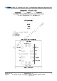 MPQ8626GD-P Datasheet Page 3