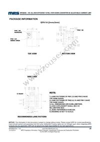 MPQ8626GD-P Datasheet Page 20