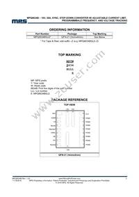 MPQ8634BGLE-P Datasheet Page 3